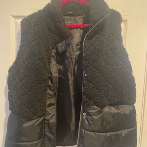 Tribal Black Teddy Vest